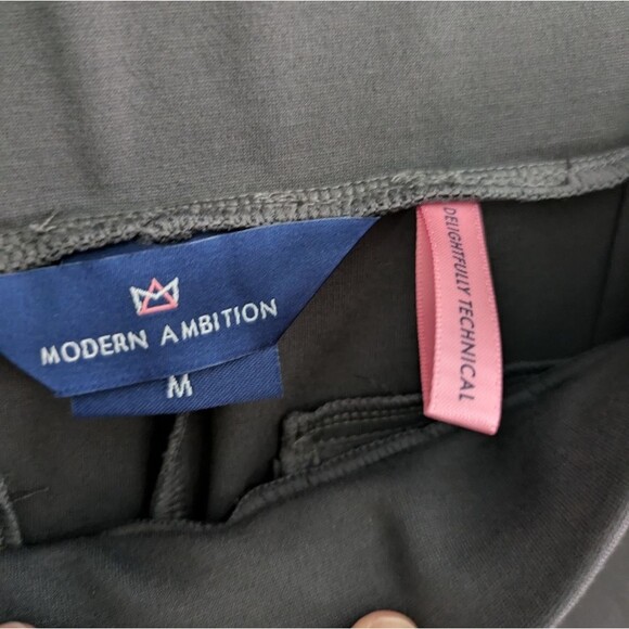 Modern Ambition Pleated Technical Career Pants Size M - Picture 3 of 5